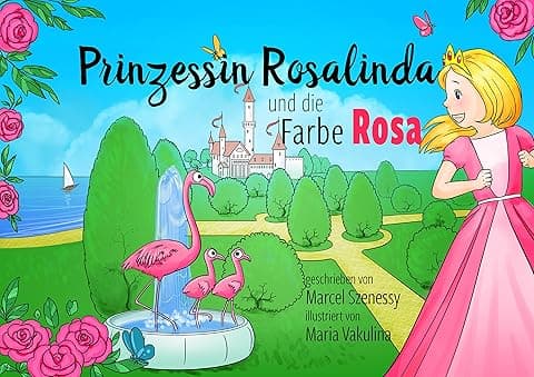 Prinzessin Rosalinda und die Farbe Rosa: Ein lebendiges Märchen über Farben, Selbstbewusstsein und Familienliebe für Kinder ab 3 Jahren -...